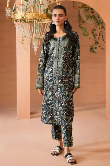 Jade By Firdous 3pc Printed Lawn Suit (Unstitched)