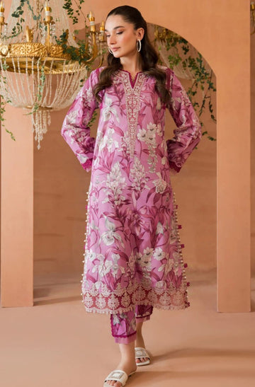 Jade By Firdous 3pc Printed Lawn Suit (Unstitched)