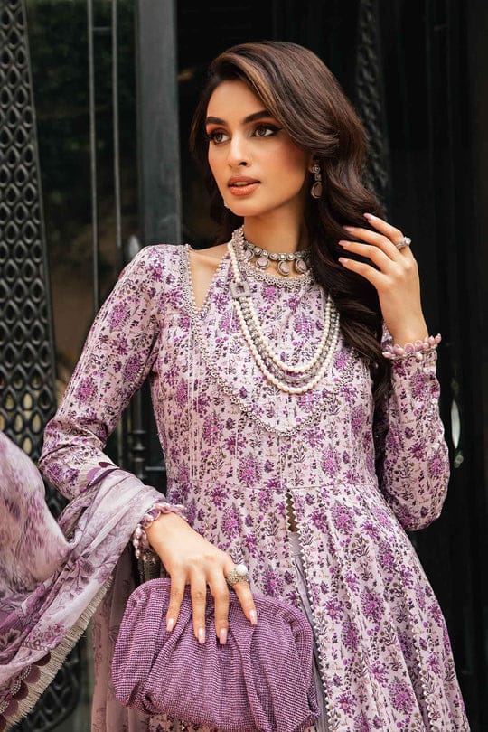 MARIA B  3pc Printed Lawn Suit (Unstitched)